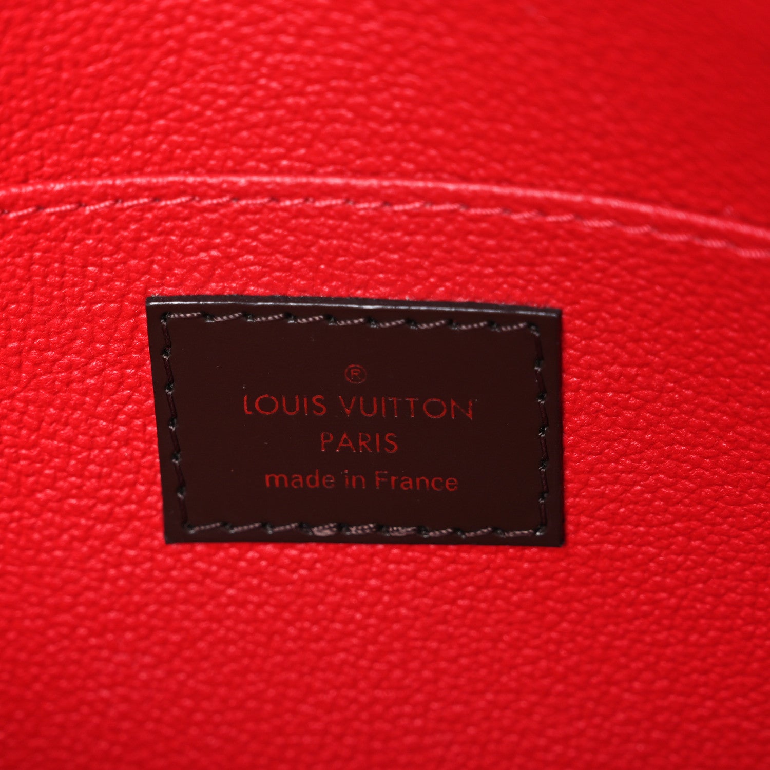 Louis Vuitton Damier Ebene Cosmetic Pouch GM 6 of 6