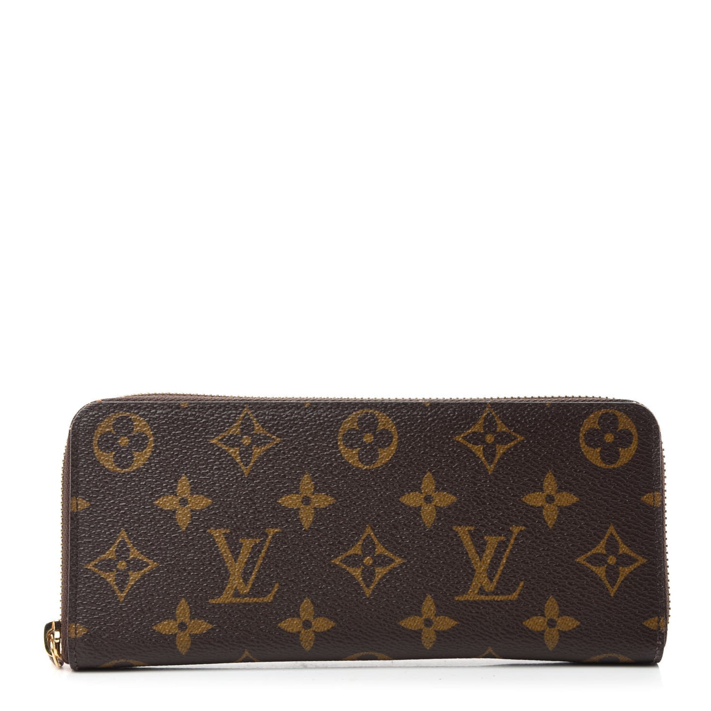 Monogram Clemence Wallet Rose Ballerine
