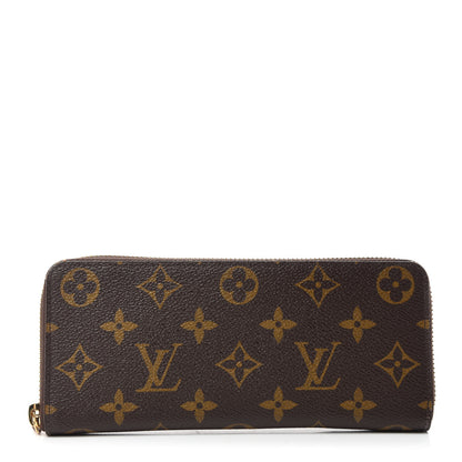 Louis Vuitton Monogram Clemence Wallet Rose Ballerine 1 of 8