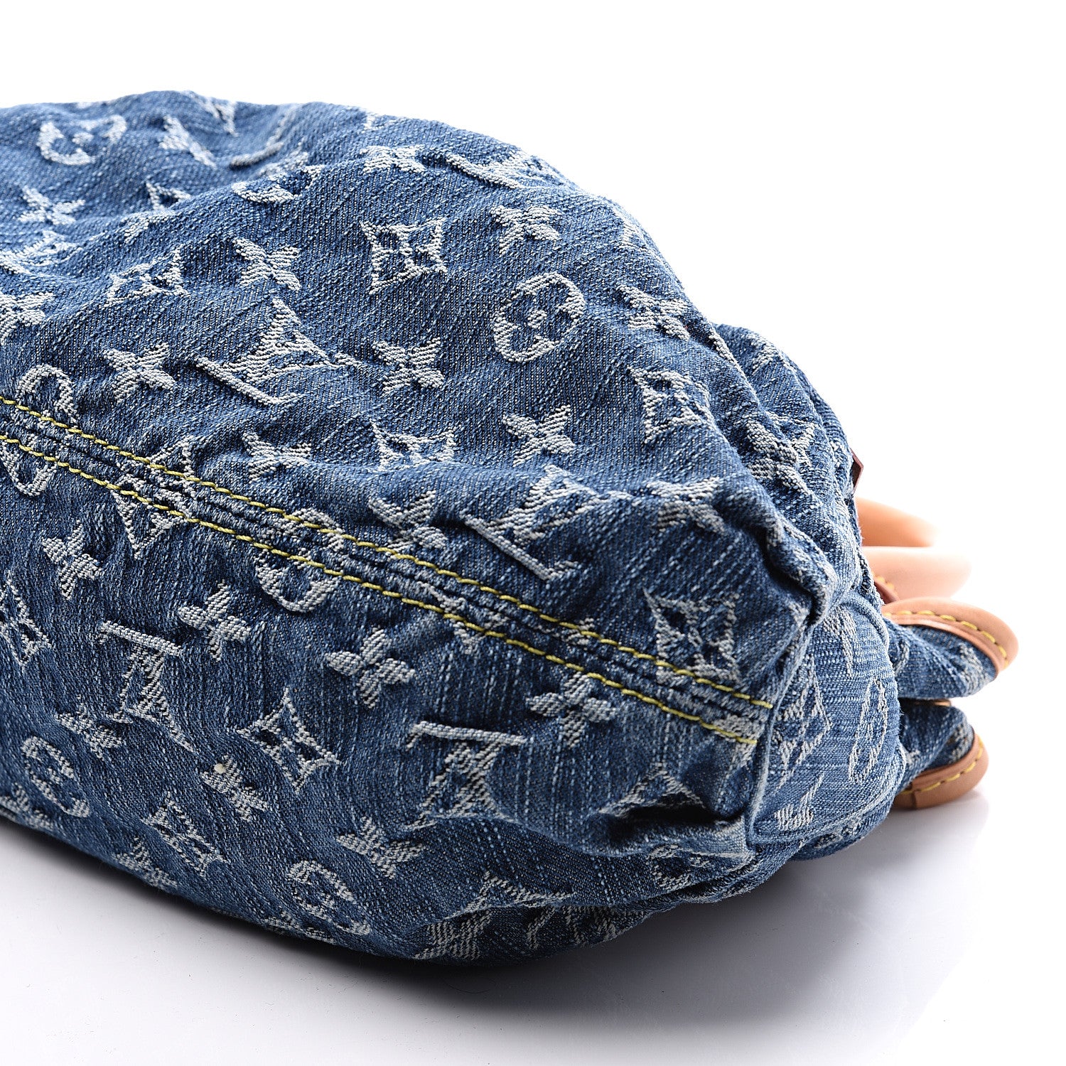 Louis Vuitton Monogram Denim Pleaty Blue 8 of 9