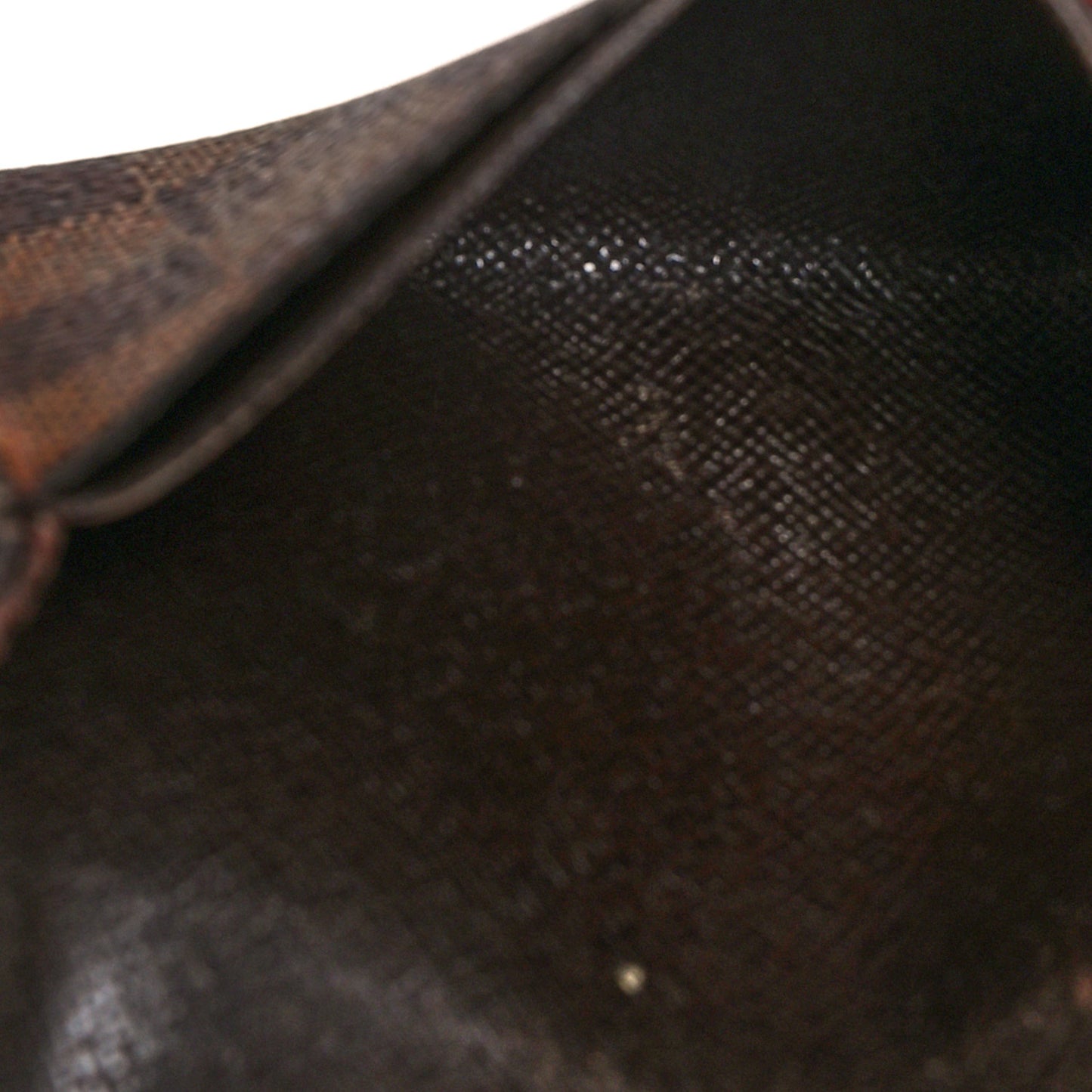Damier Ebene Business Card Holder