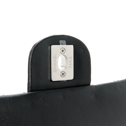 Chanel Satin Diamante Lucky Symbols Evening Flap Bag Black 6 of 12