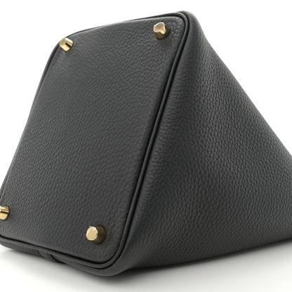 Hermes Taurillon Clemence Picotin Lock 18 PM Black 10 of 11