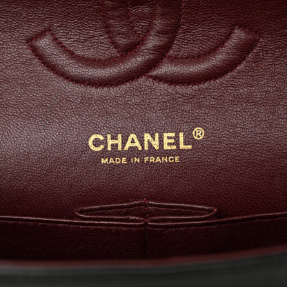 Chanel Lambskin Quilted Medium Double Flap Black 6 of 16