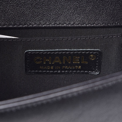 Chanel Calfskin Quilted Small Boy Flap Black 6 of 8