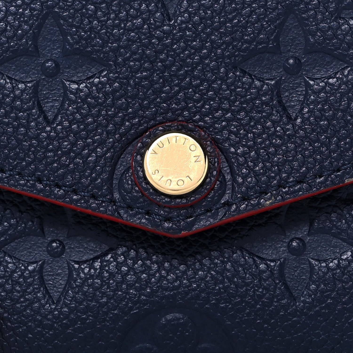 Louis Vuitton Empreinte Key Pouch Marine Rouge 7 of 14