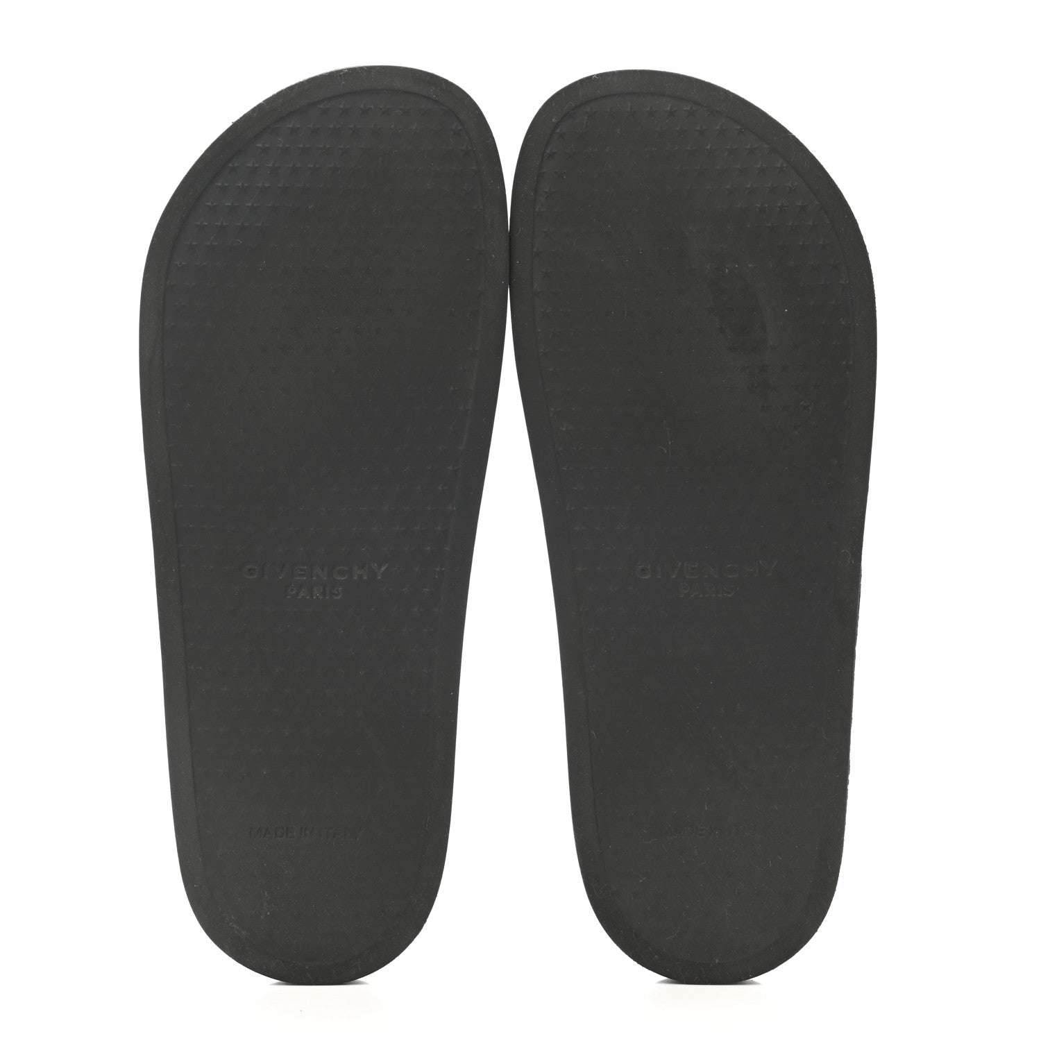 Givenchy Rubber Logo Pool Slide Sandals 40 Black 5 of 11