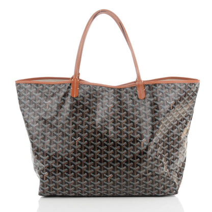 Goyard Goyardine Saint Louis GM Black Gold 3 of 9