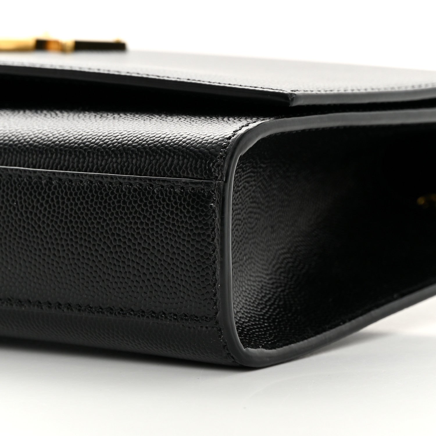 Saint Laurent Grain De Poudre Medium Classic Monogram Kate Satchel Black 9 of 13