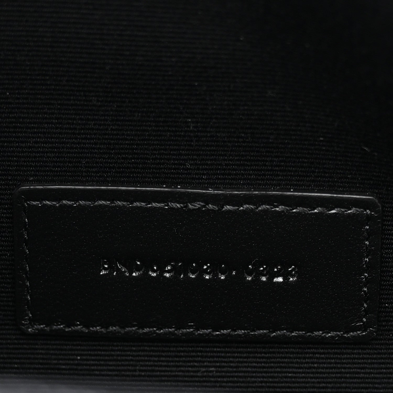 Saint Laurent Grain De Poudre Textured Mixed Matelasse Triquilt Monogram Clutch Black 7 of 8