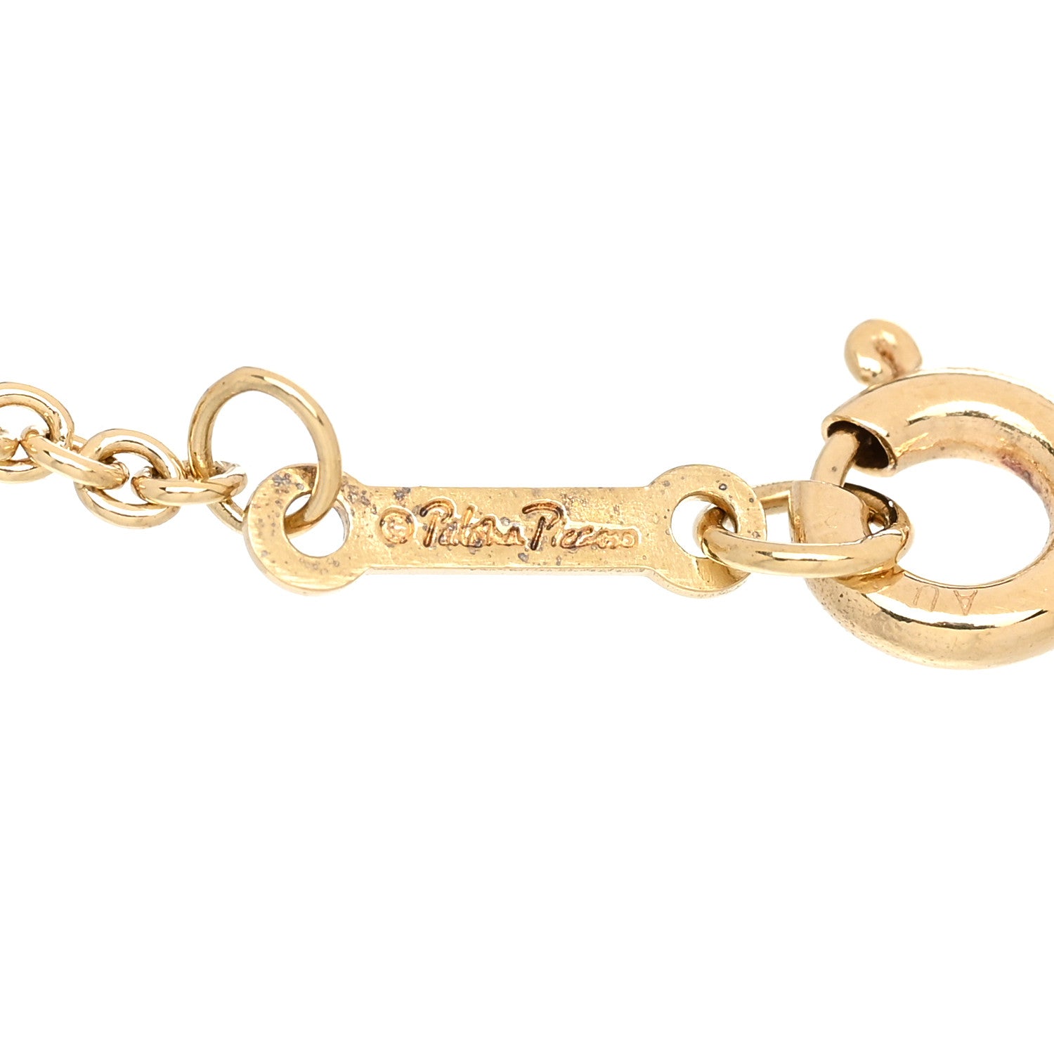 Tiffany 18K Yellow Gold Paloma Picasso Graffiti Love Bracelet 3 of 4