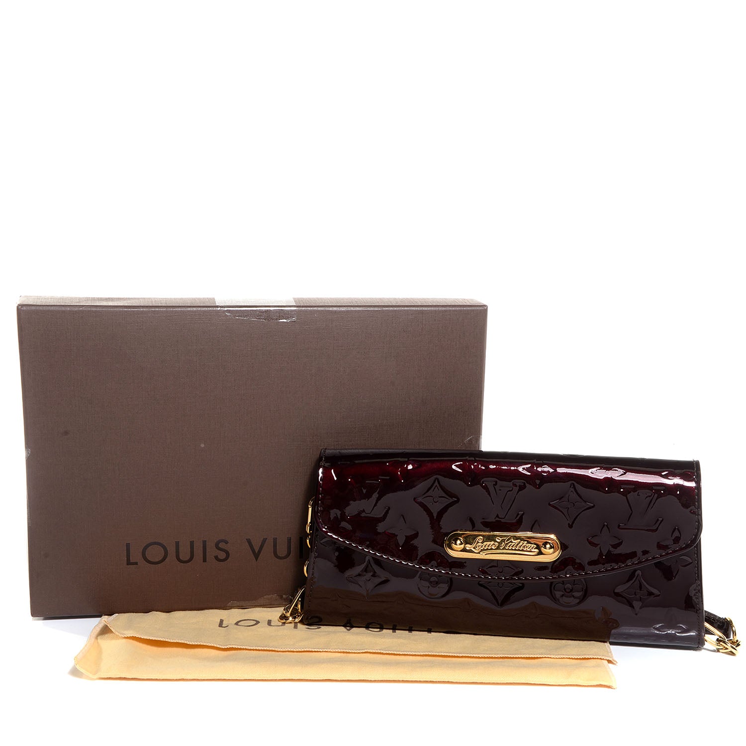 Louis Vuitton Vernis Sunset Boulevard Amarante 8 of 8