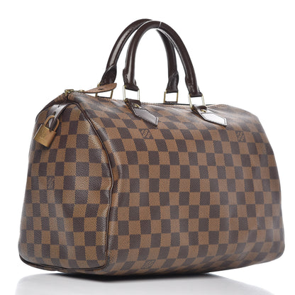 Louis Vuitton Damier Ebene Speedy 30 3 of 21