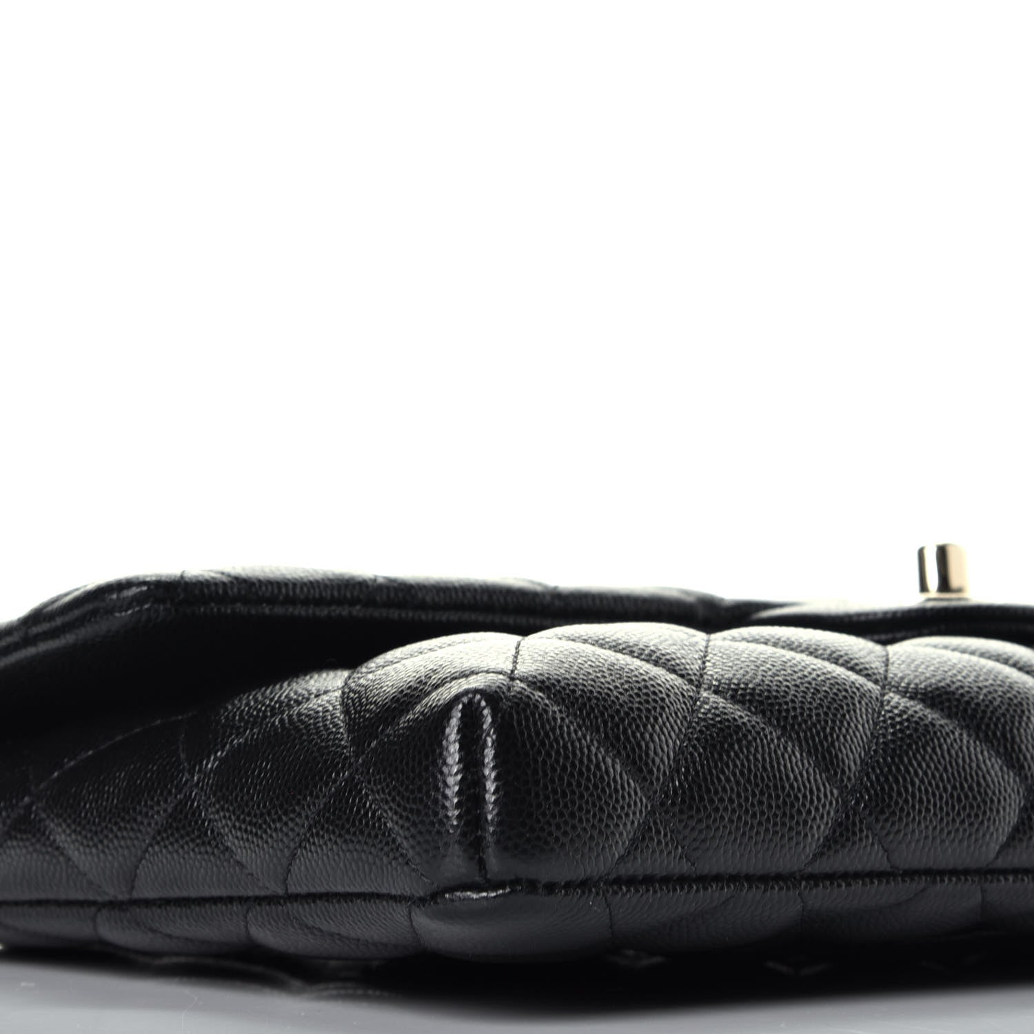 Chanel Caviar Quilted Flap Clutch Black 8 of 10