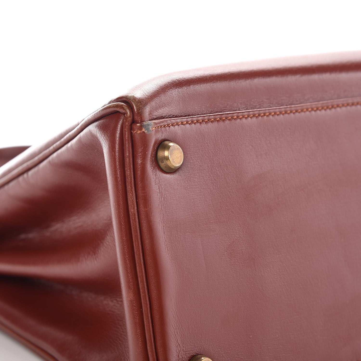 Hermes Box Kelly Retourne 28 Rouge H 36 of 37