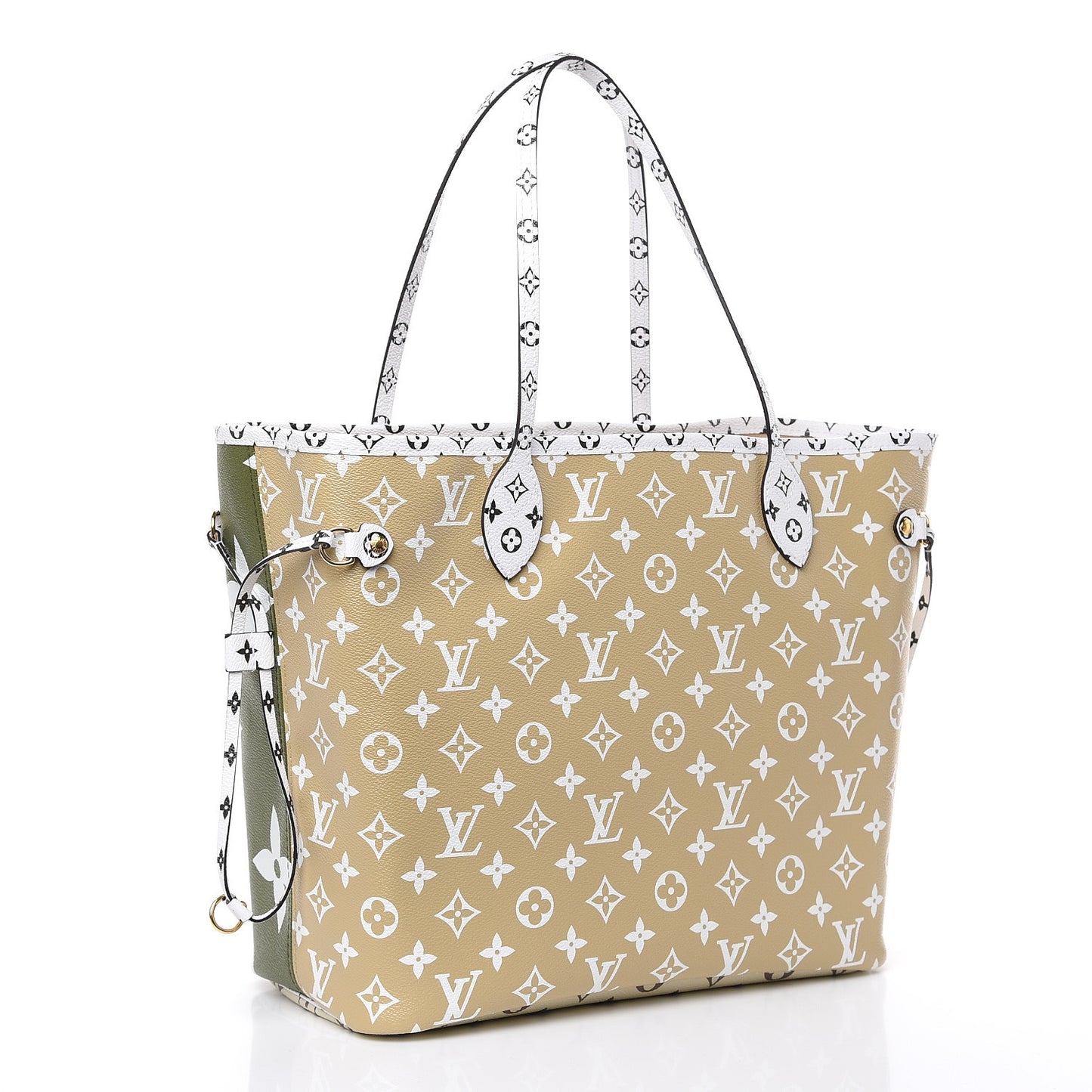 Monogram Giant Neverfull MM Kaki