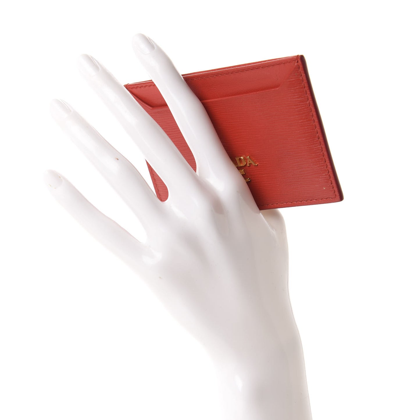 Vitello Move Metal Card Case Lacca