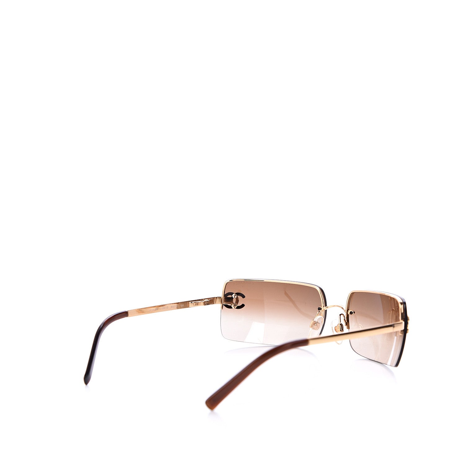 Chanel Crystal CC Logo Sunglasses 4104-B 4 of 8