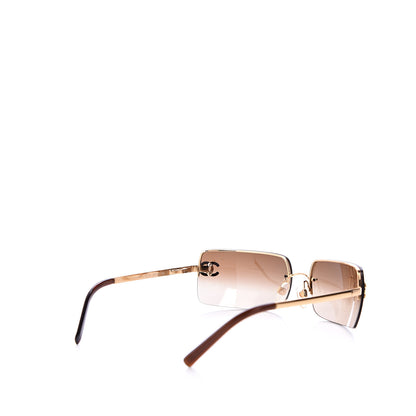 Chanel Crystal CC Logo Sunglasses 4104-B 4 of 8