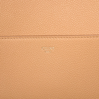 Celine Soft Grained Calfskin Sangle Bucket Bag Cumin 9 of 9