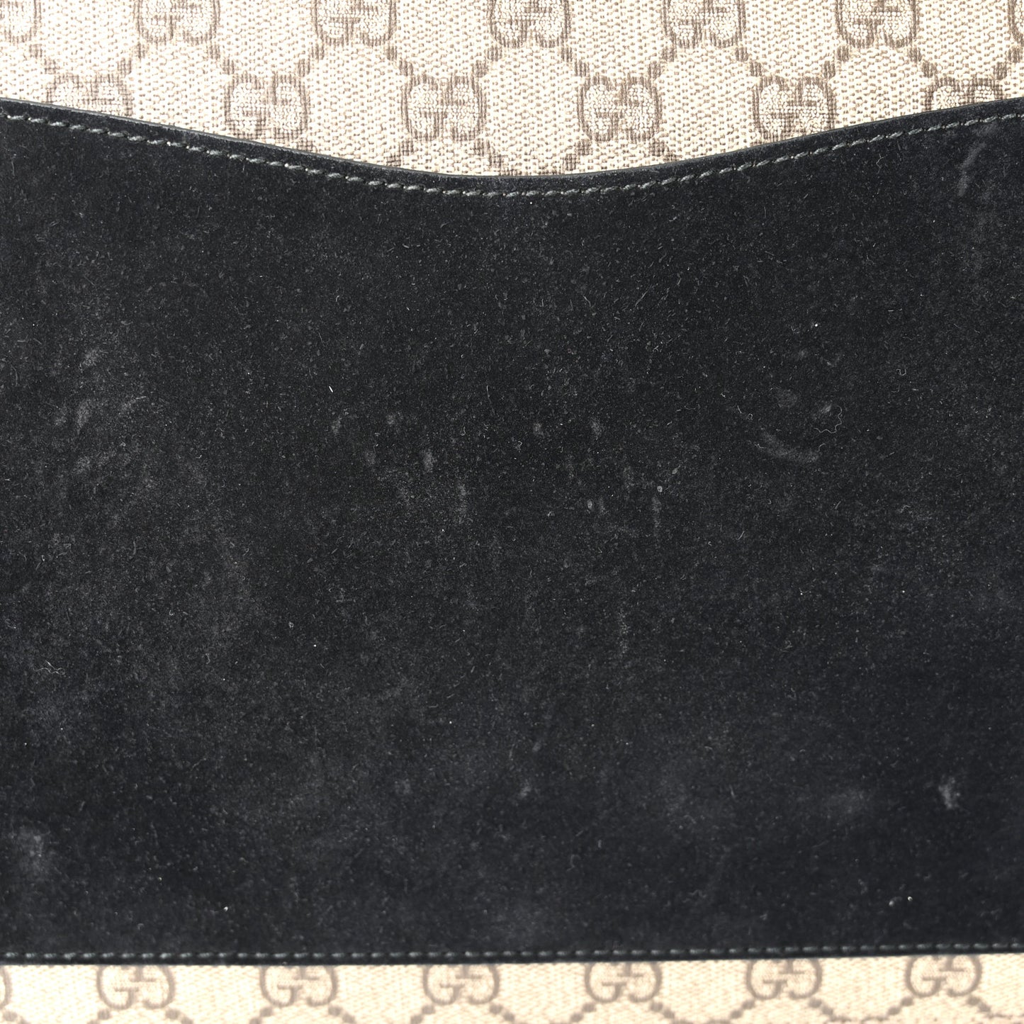 GG Supreme Monogram Medium Dionysus Shoulder Bag Black