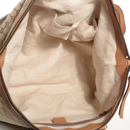 Gucci GG Canvas Monogram Large Rania Top Handle Bag New Sand 5 of 8