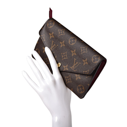 Louis Vuitton Monogram Jeanne Wallet Fuchsia 2 of 12