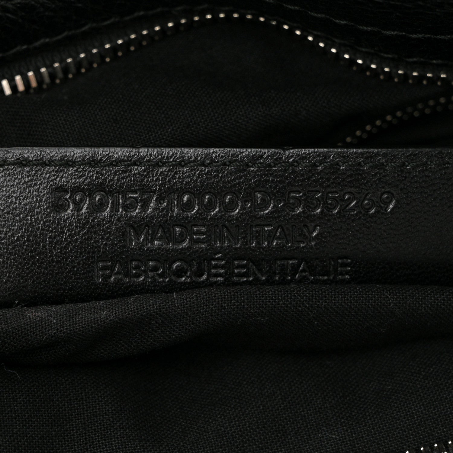 Balenciaga Chevre Silver Metallic Edge Hardware Velo Black 8 of 11