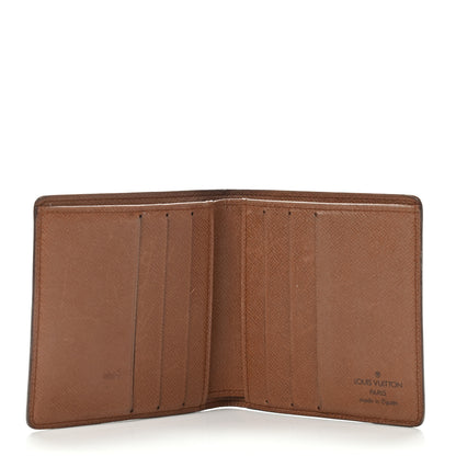 Louis Vuitton Monogram Billfold Wallet 6 Credit Card Slots 4 of 7