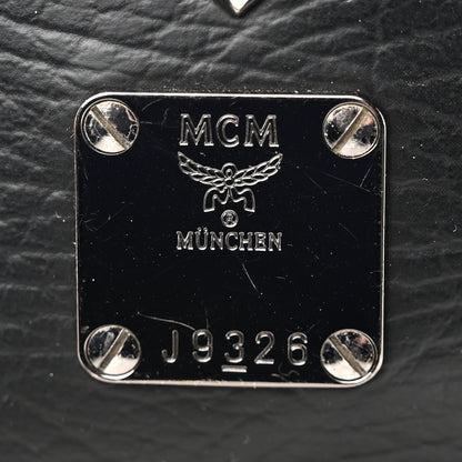 MCM Visetos Studded Small Dual Stark Backpack Black 7 of 15