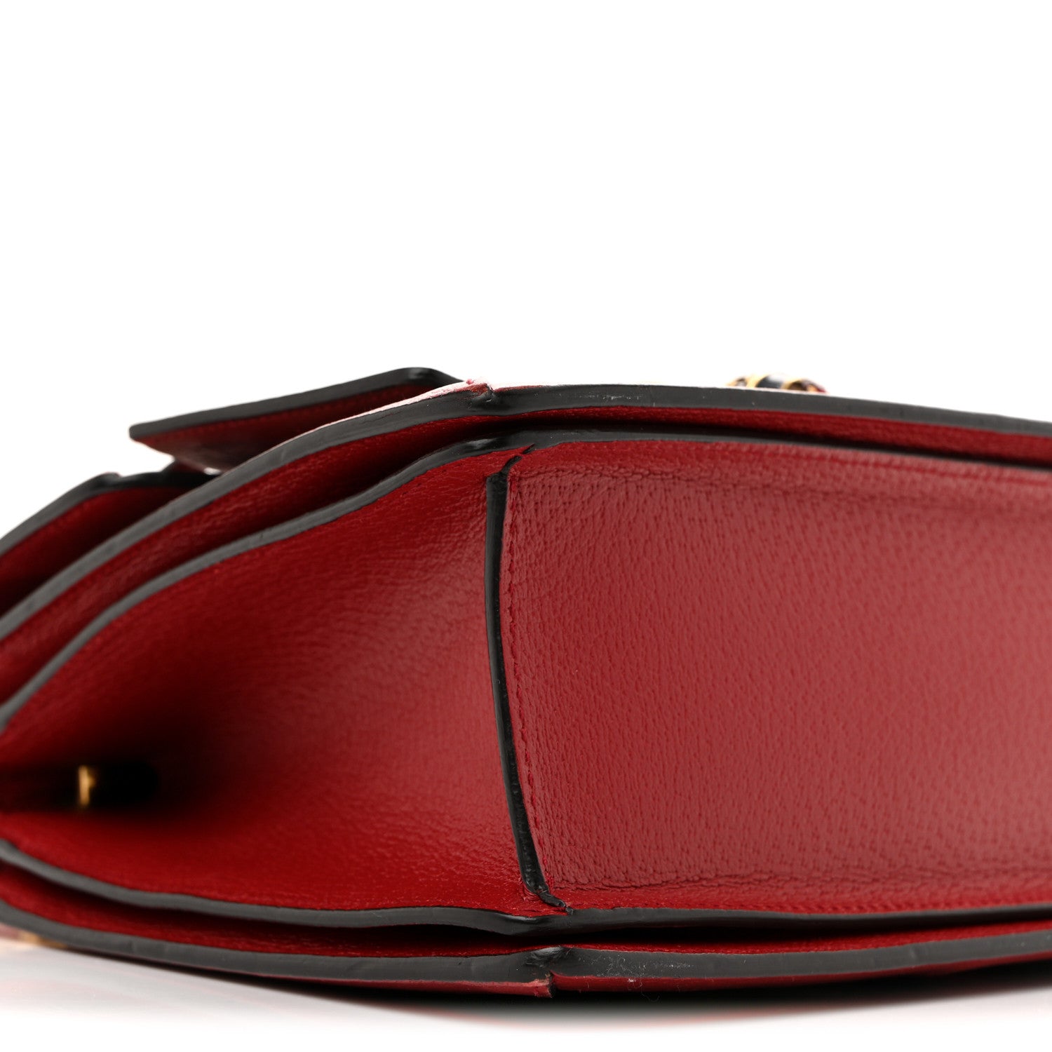 Gucci GG Supreme Monogram Small Queen Margaret Top Handle Bag Red 9 of 16