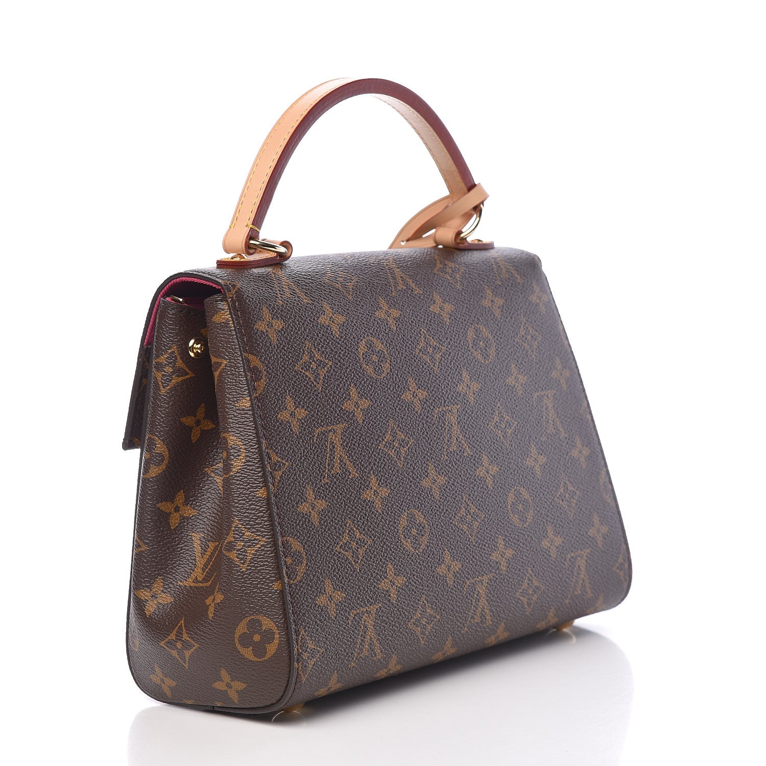 Louis Vuitton Monogram Cluny BB Bordeaux Fuchsia 3 of 9