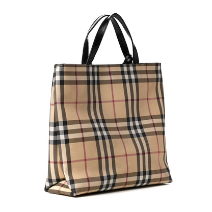 Burberry House Check Medium Tote Black 2 of 5