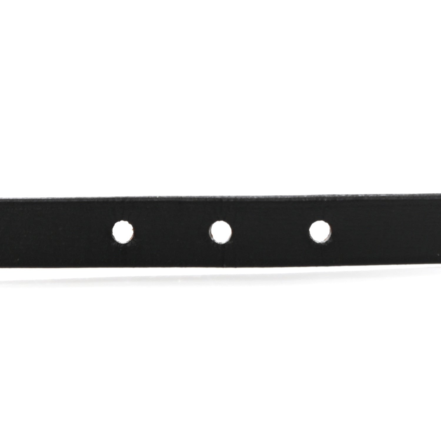 Hermes Chamonix Hapi 3MM Triple Tour Wrap Bracelet T1 Black 3 of 6