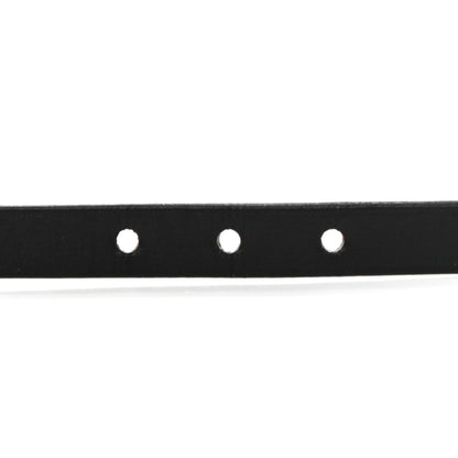 Hermes Chamonix Hapi 3MM Triple Tour Wrap Bracelet T1 Black 3 of 6