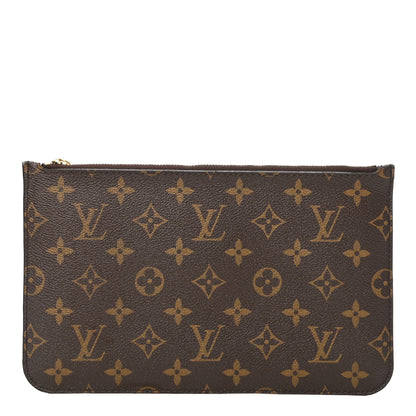 Louis Vuitton Monogram Neverfull MM GM Pochette Piment 1 of 7