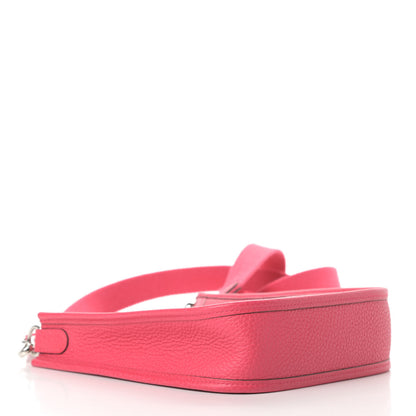 Hermes Taurillon Clemence Evelyne TPM Rose Extreme 4 of 11