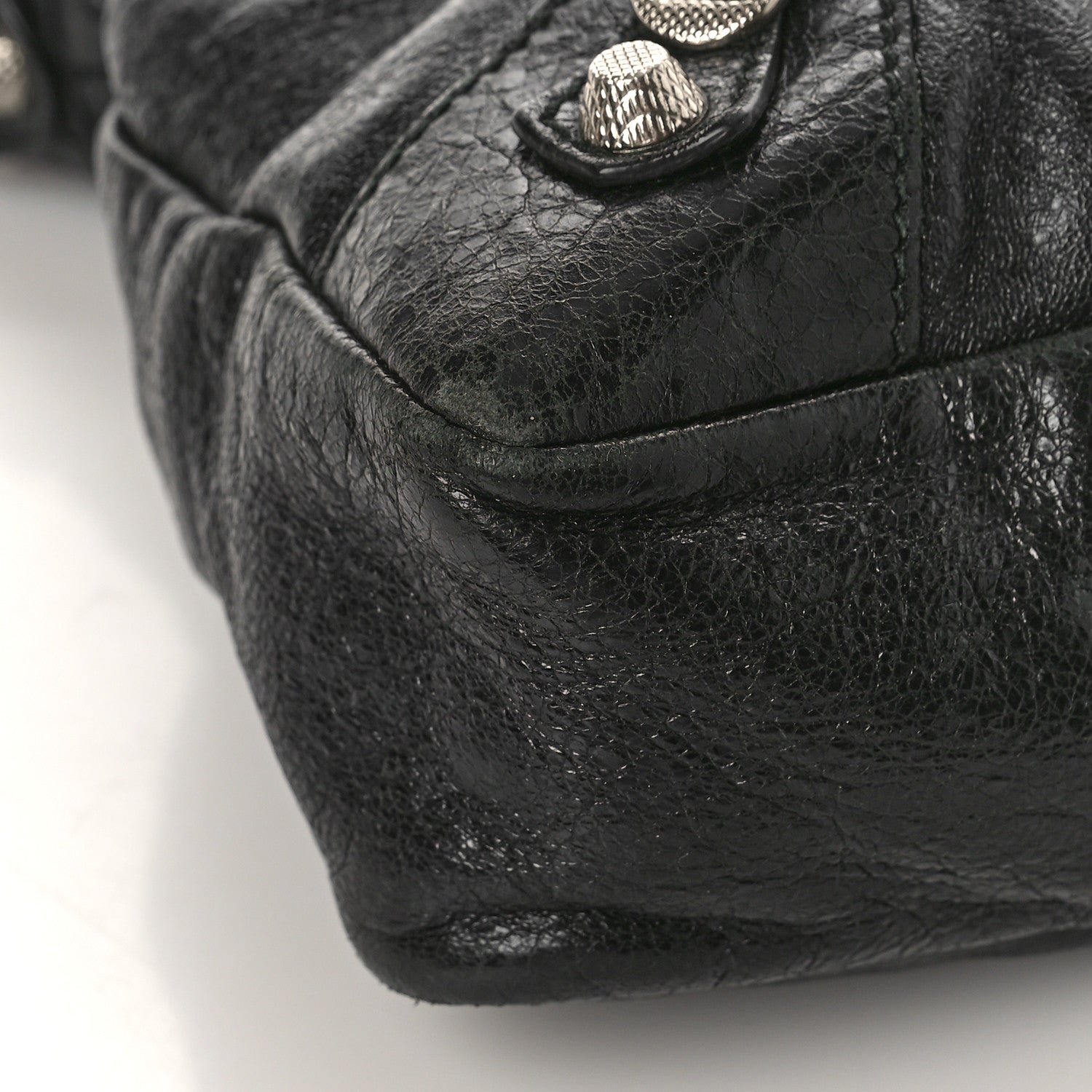 Balenciaga Agneau Giant 12 Silver Hardware Town Black 7 of 16