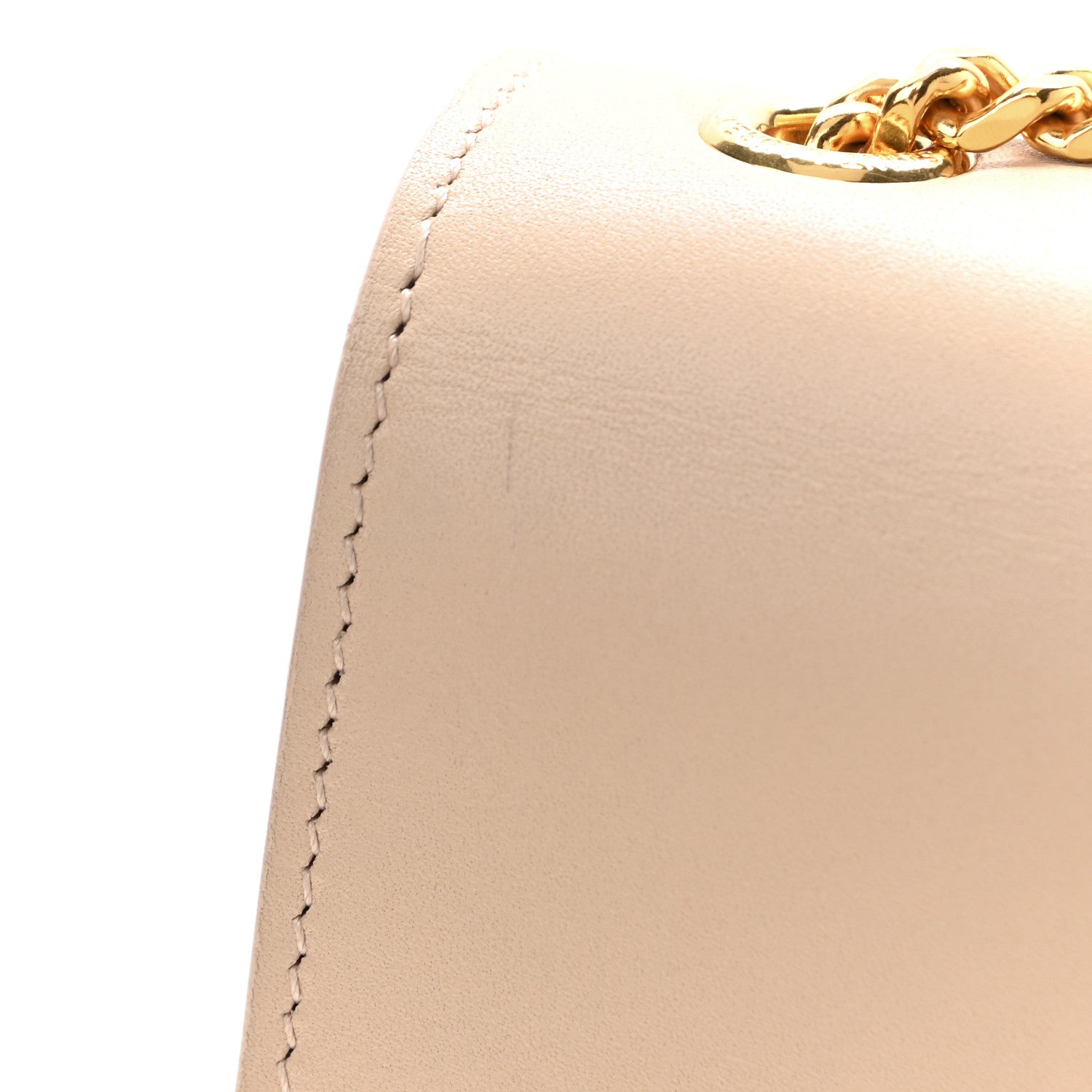 Saint Laurent Smooth Calfskin Medium Classic Monogram Kate Tassel Satchel Nude Powder 16 of 16