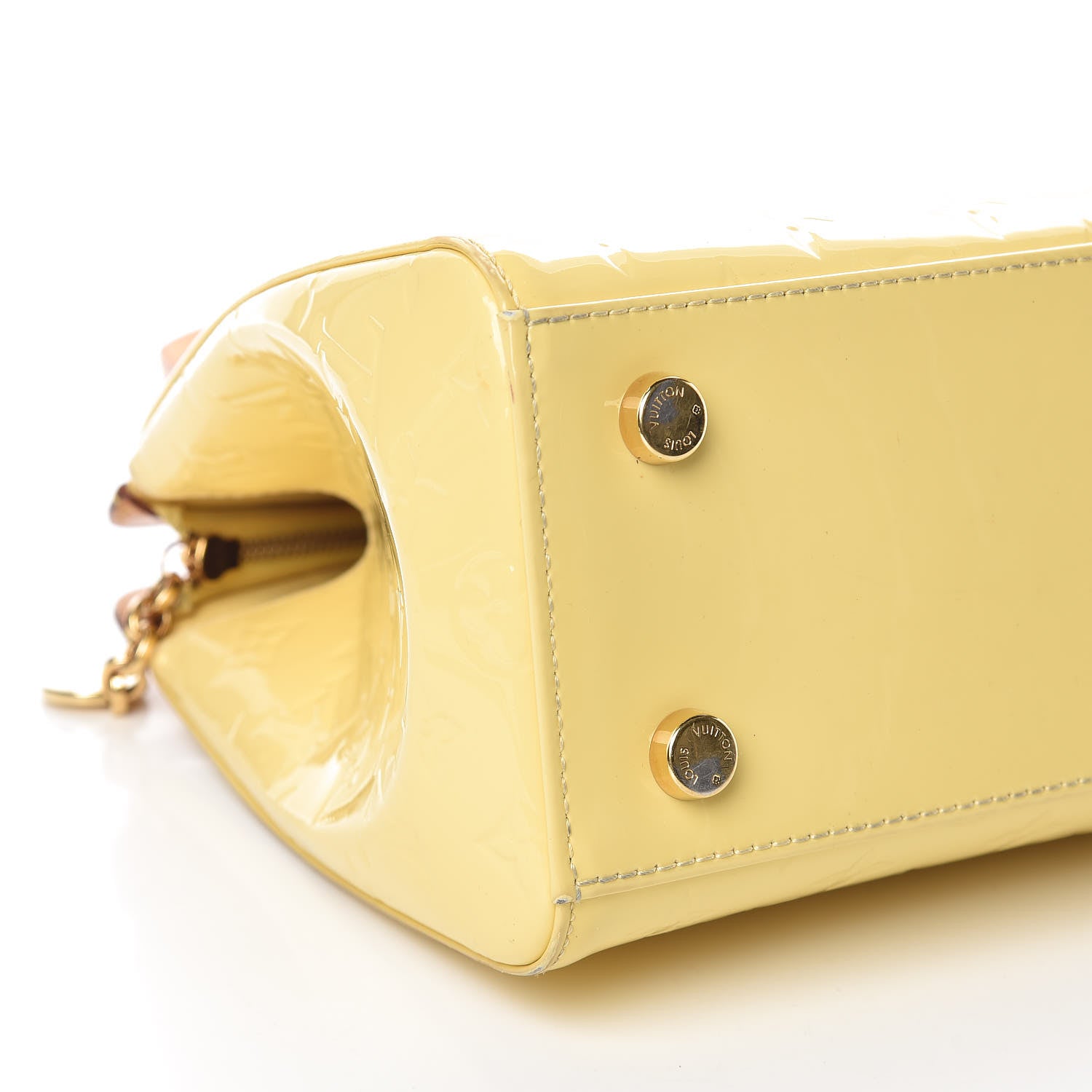 Louis Vuitton Vernis Brea MM Citrine 5 of 18
