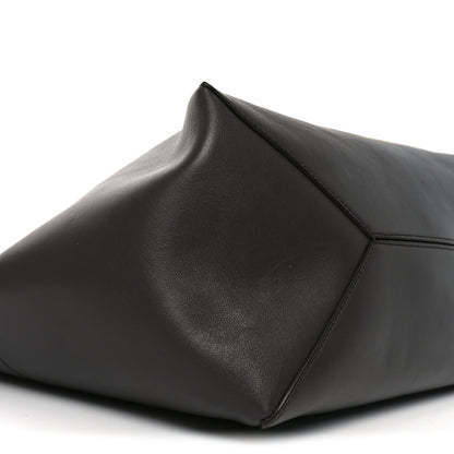 Loewe Shiny Calfskin Large Puzzle Fold Tote Dark Grey 8 of 9