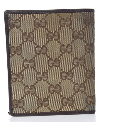 Gucci Monogram Mens New Britt Bi-Fold Wallet Dark Brown 13 of 14