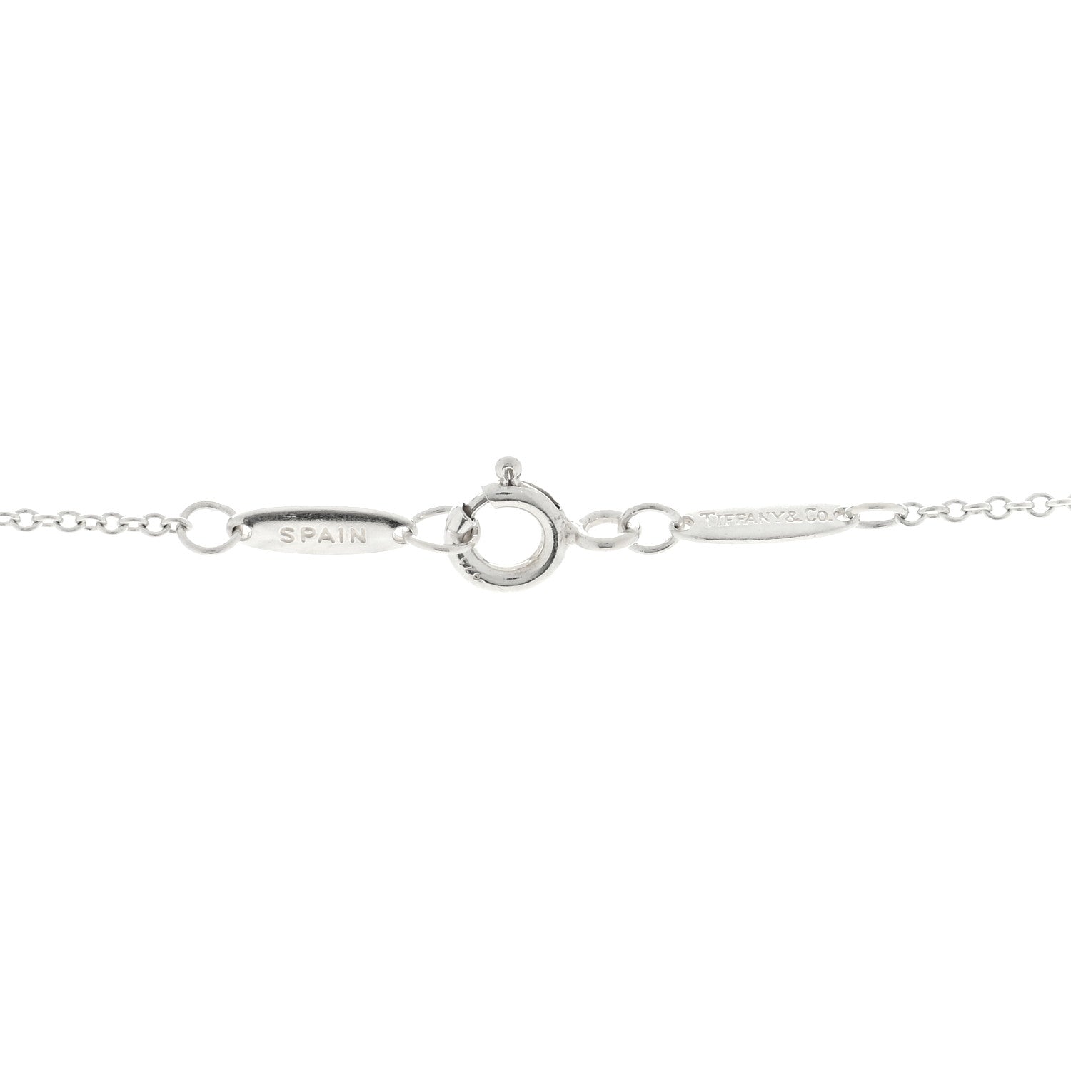 Tiffany Sterling Silver 17mm Elsa Peretti Eternal Circle Pendant Necklace 4 of 4