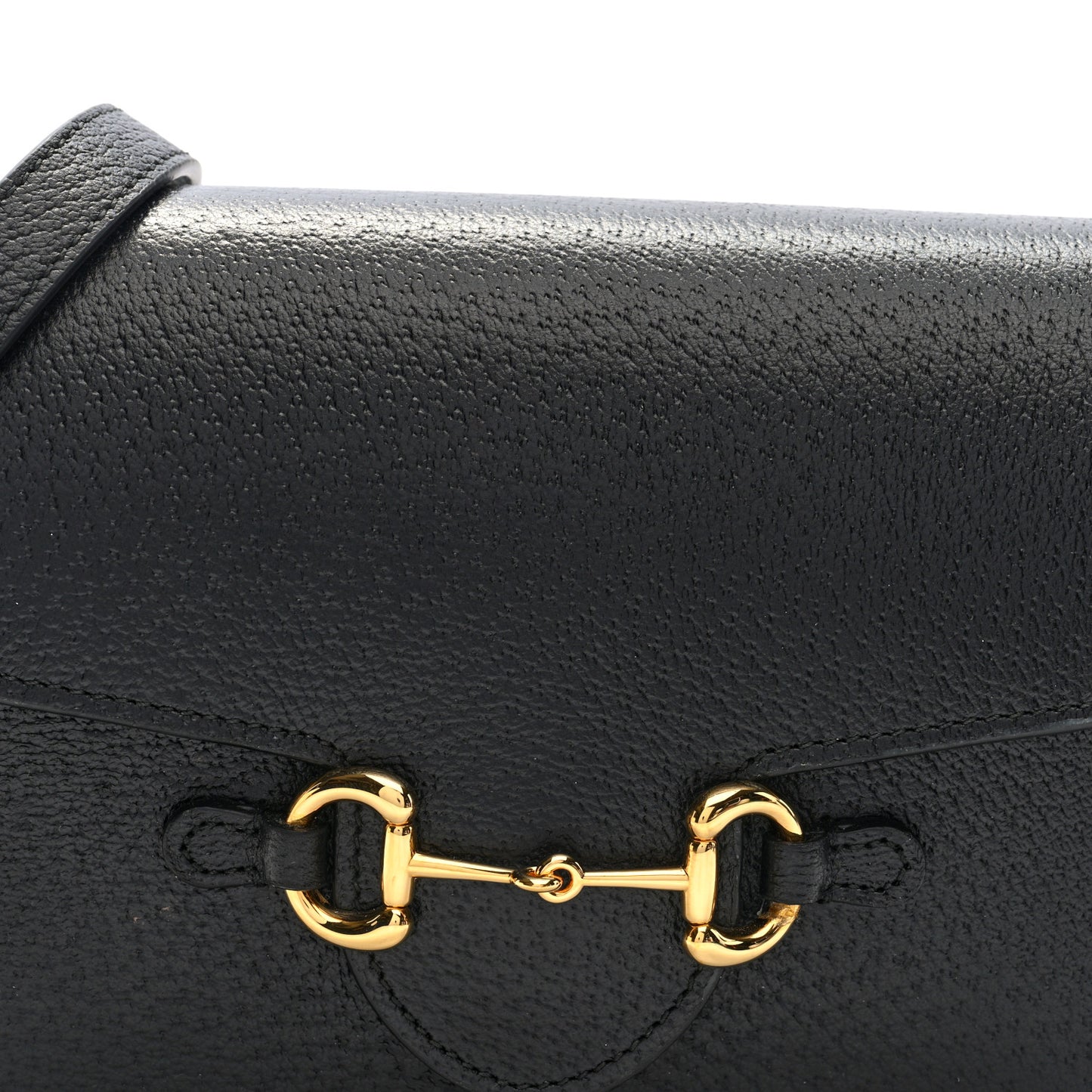 Calfskin Horsebit 1955 Shoulder Bag Black