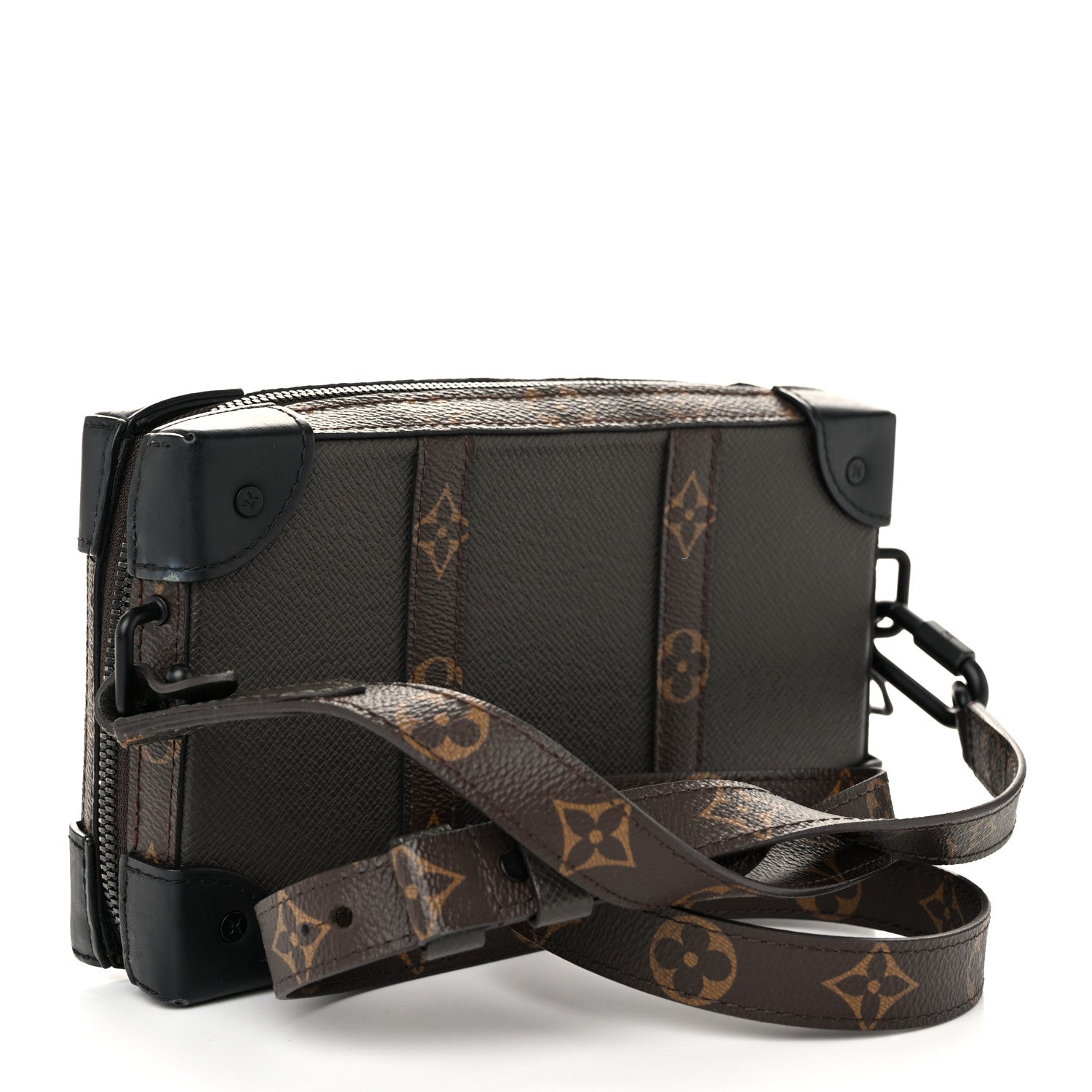 Louis Vuitton Taiga Monogram Soft Trunk Wallet Khaki Green 3 of 10