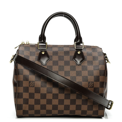 Louis Vuitton Damier Ebene Speedy Bandouliere 25 1 of 8