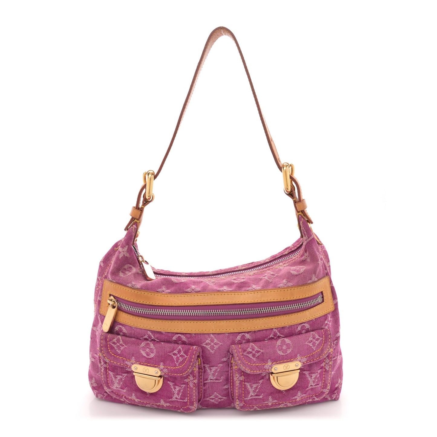 Denim Baggy PM Fuchsia
