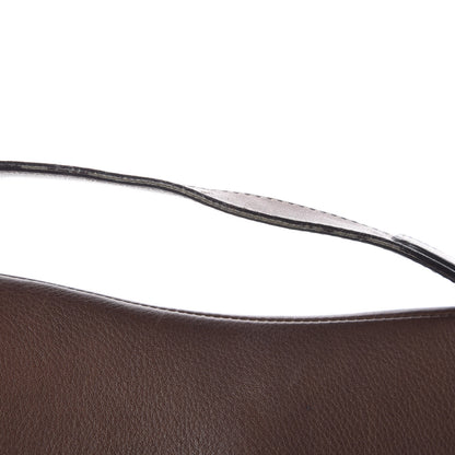 Christian Dior Calfskin Saddle Bag Brown 9 of 9