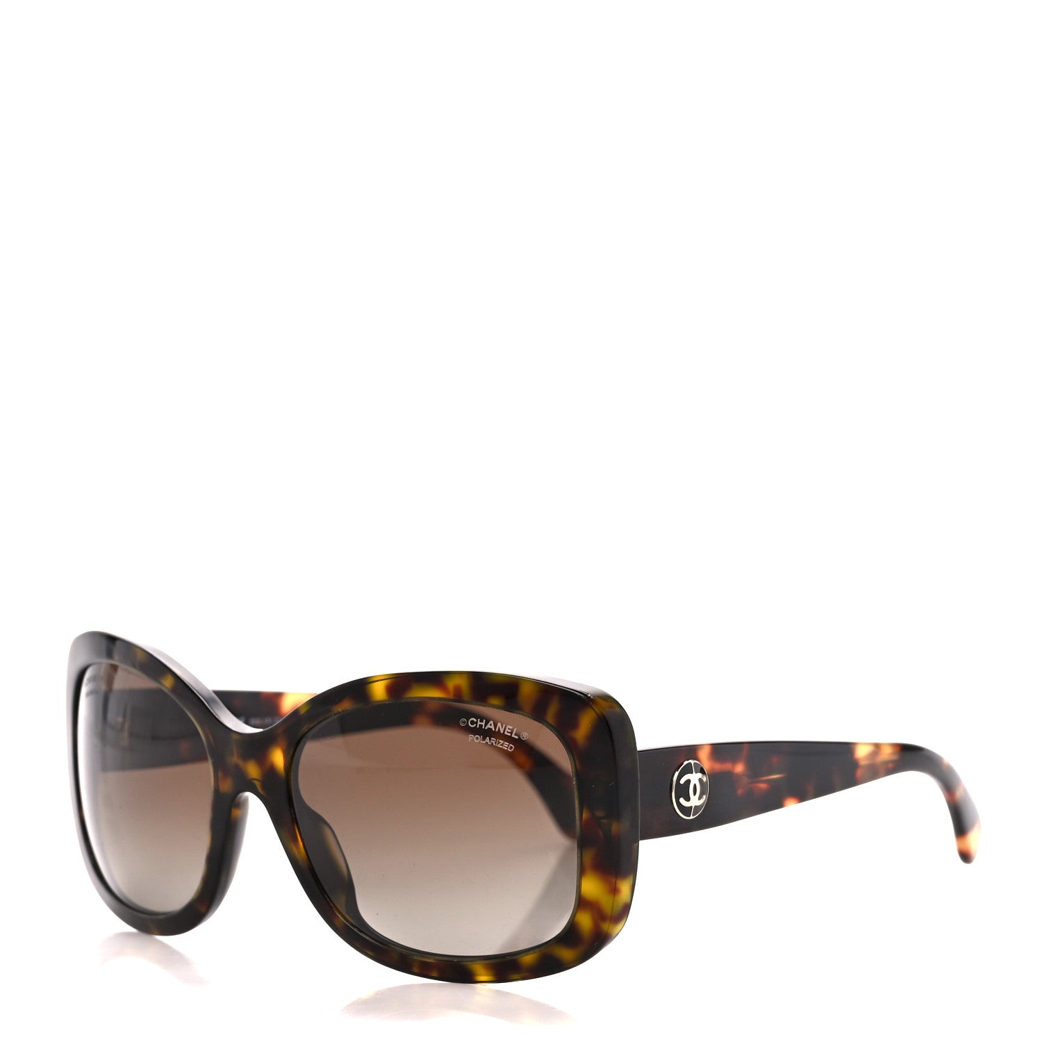 Chanel Polarized CC Sunglasses 5322 Marron Fonce 1 of 8