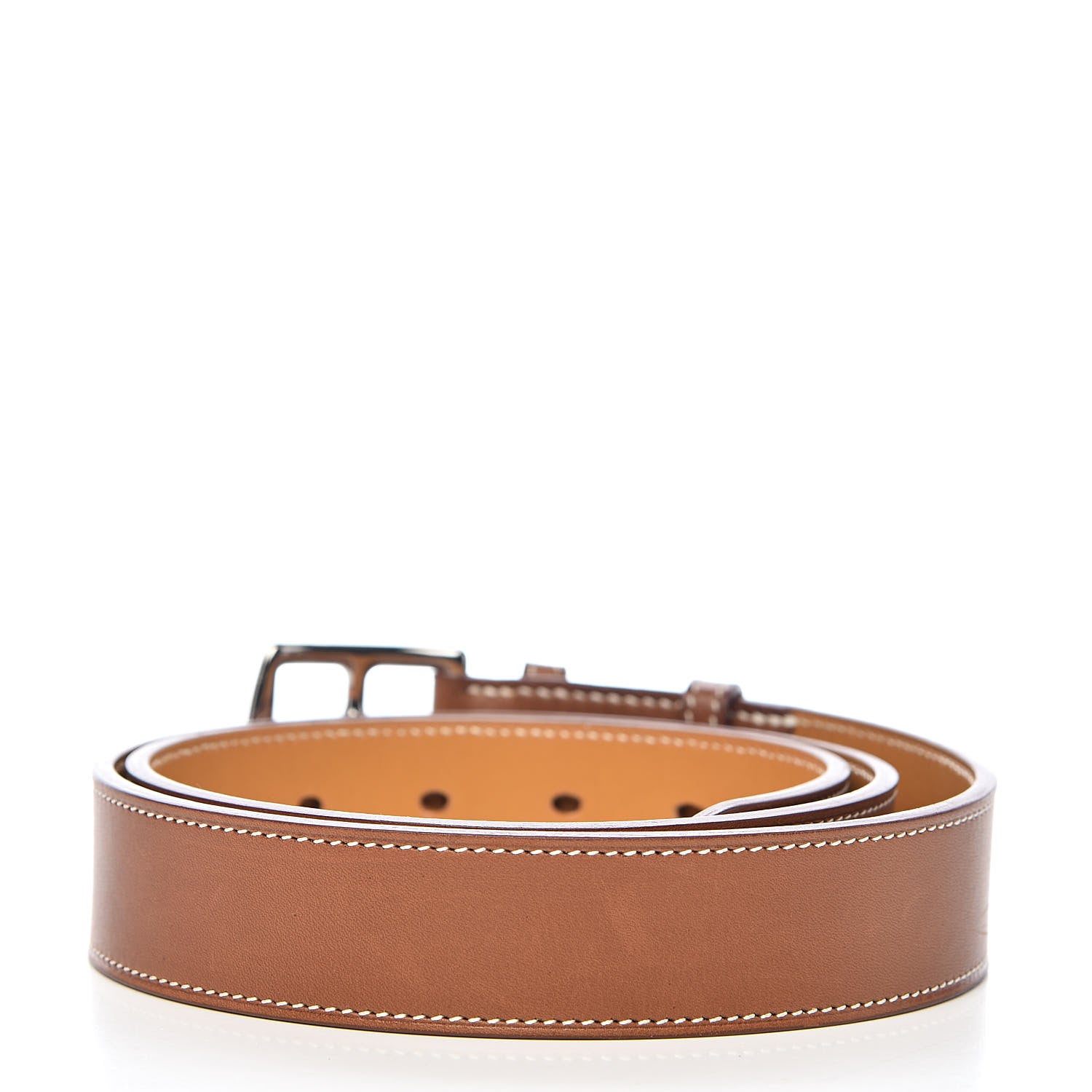 Hermes Barenia Etriviere 40mm Belt 90 Fauve 3 of 8